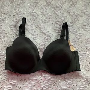 Cacique 38 H black multi way NWT bra